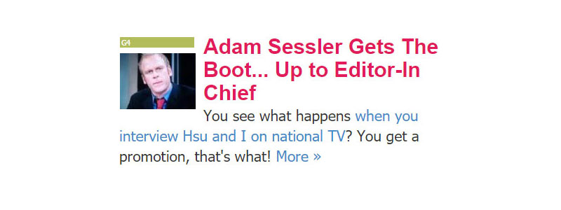 Linkedin does a much better job of this sort of stuff than we ever did.